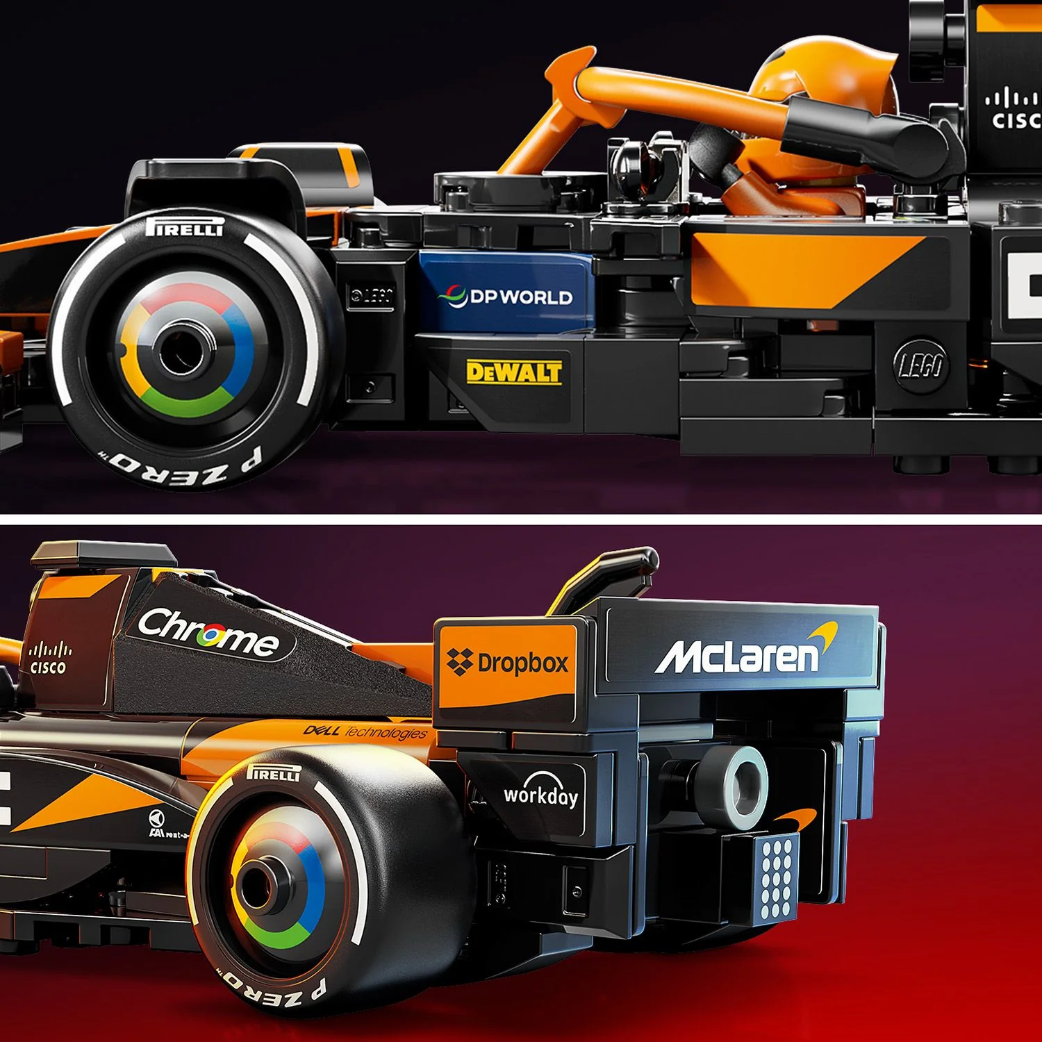 LEGO® Speed Champions - McLaren F1® Team MCL38 Race Car