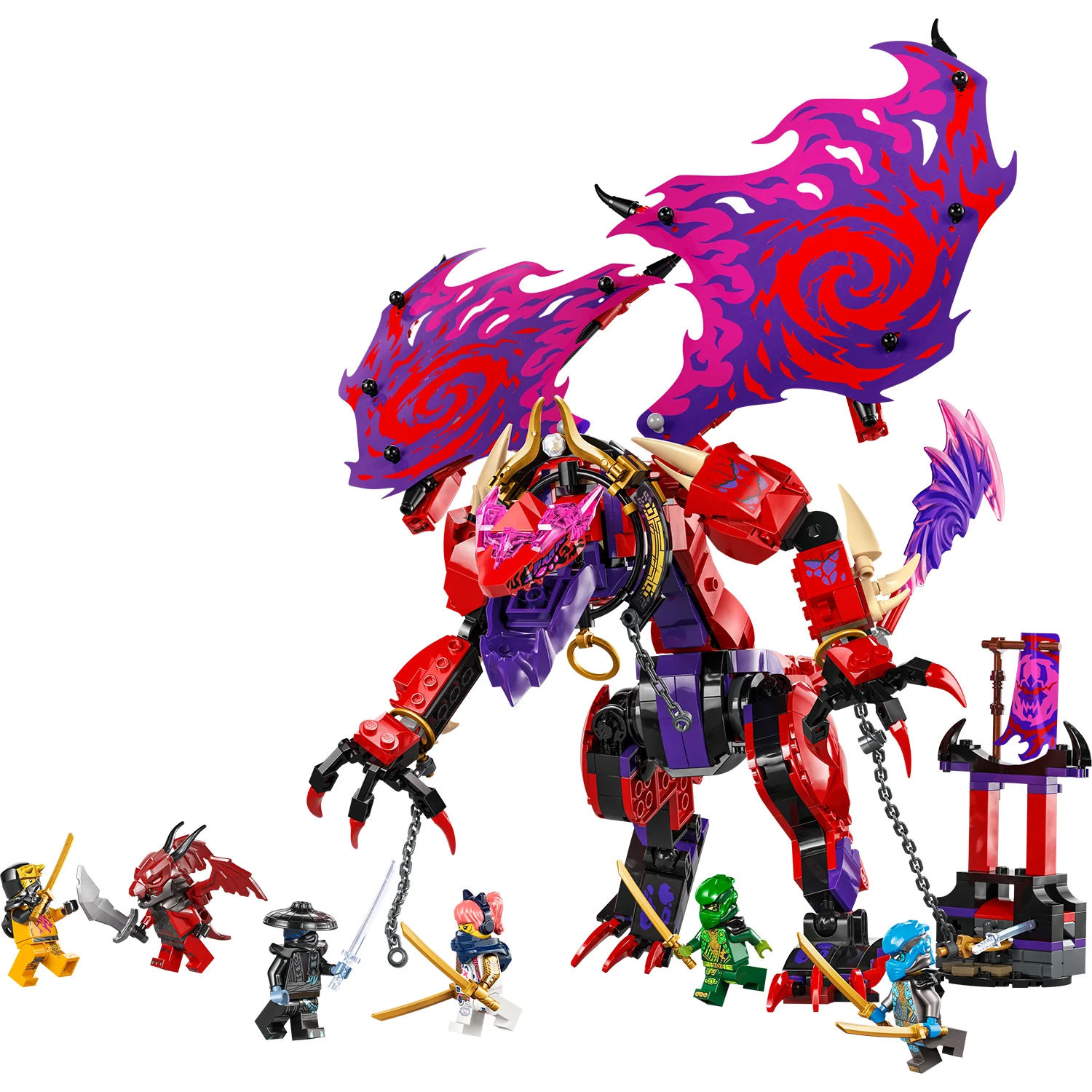 LEGO® NINJAGO® Thunderfang Dragon of Chaos