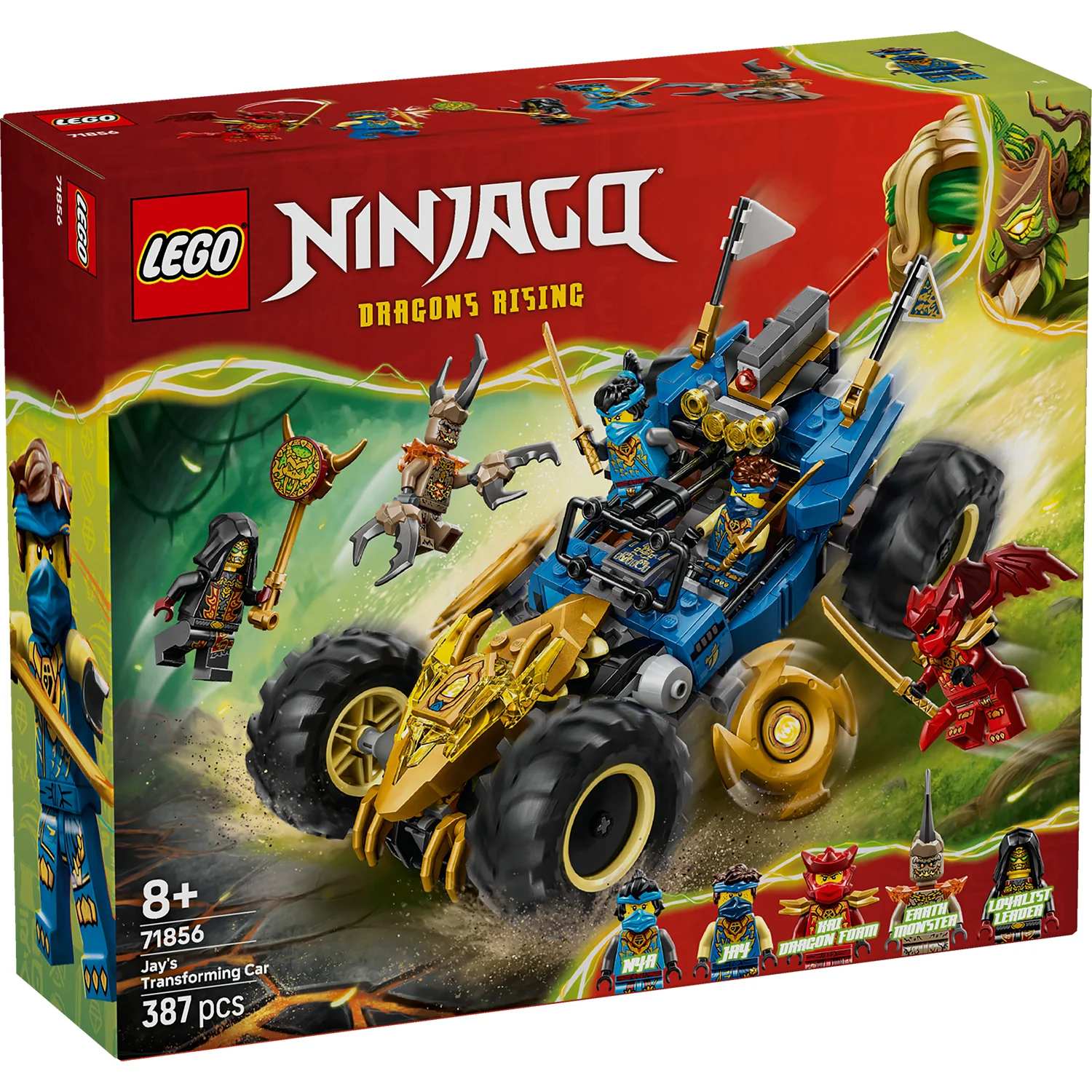 LEGO® NINJAGO® Jay’s Transforming Car