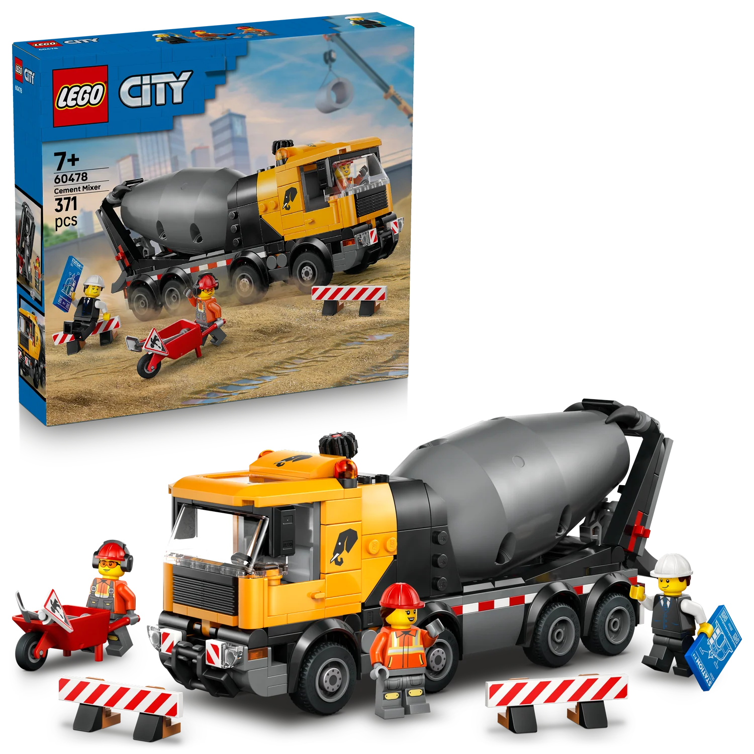 LEGO® City Cement Mixer