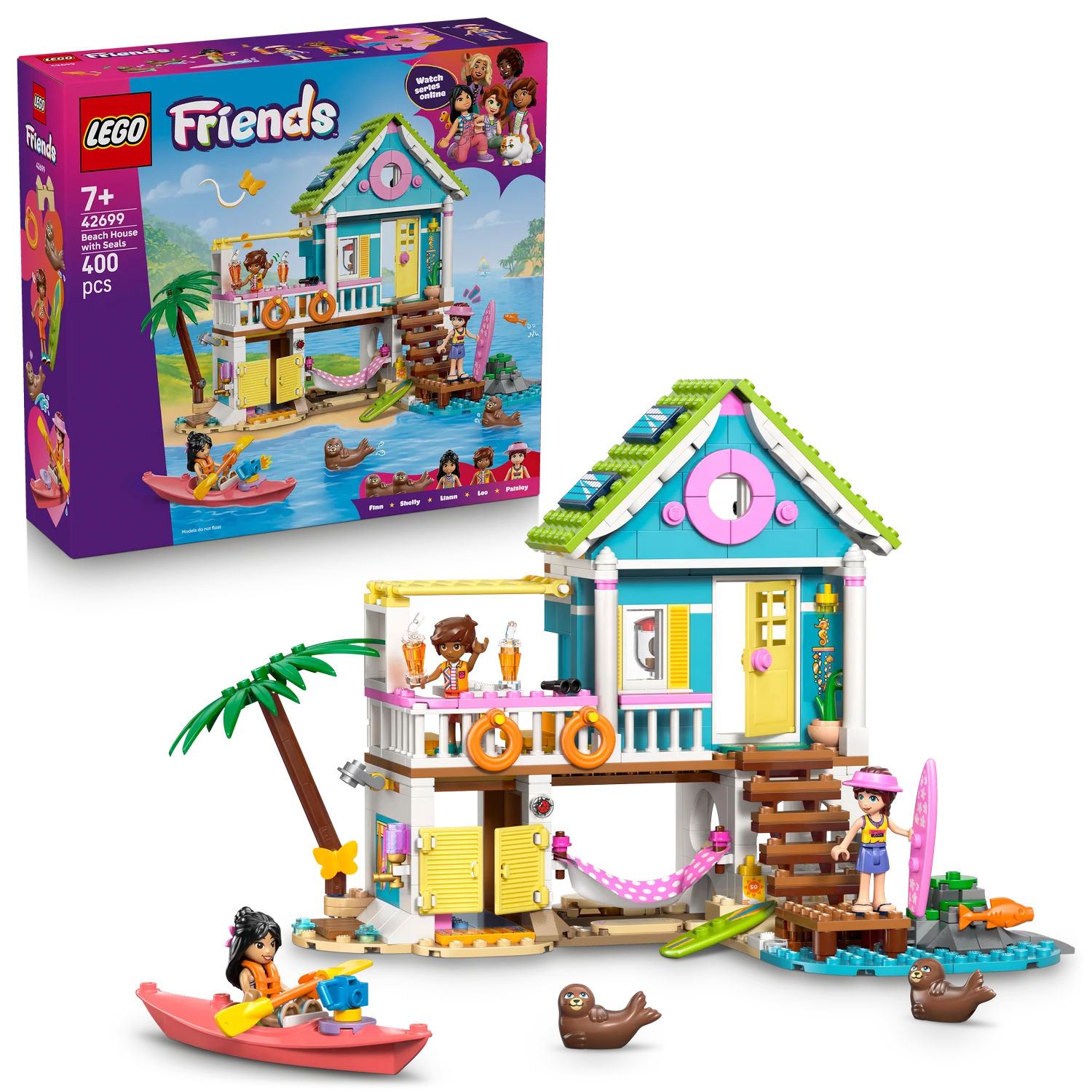 LEGO® Friends Beach House with Seals