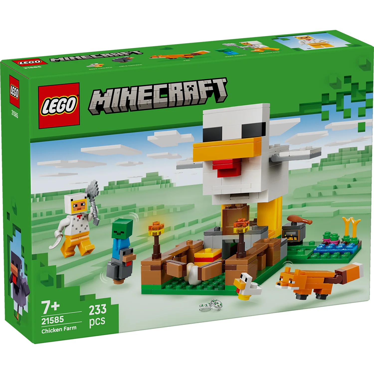 LEGO® Minecraft® Chicken Farm