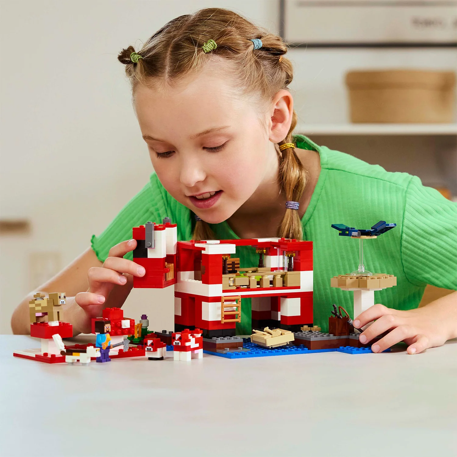 LEGO® Minecraft® The Mooshroom House