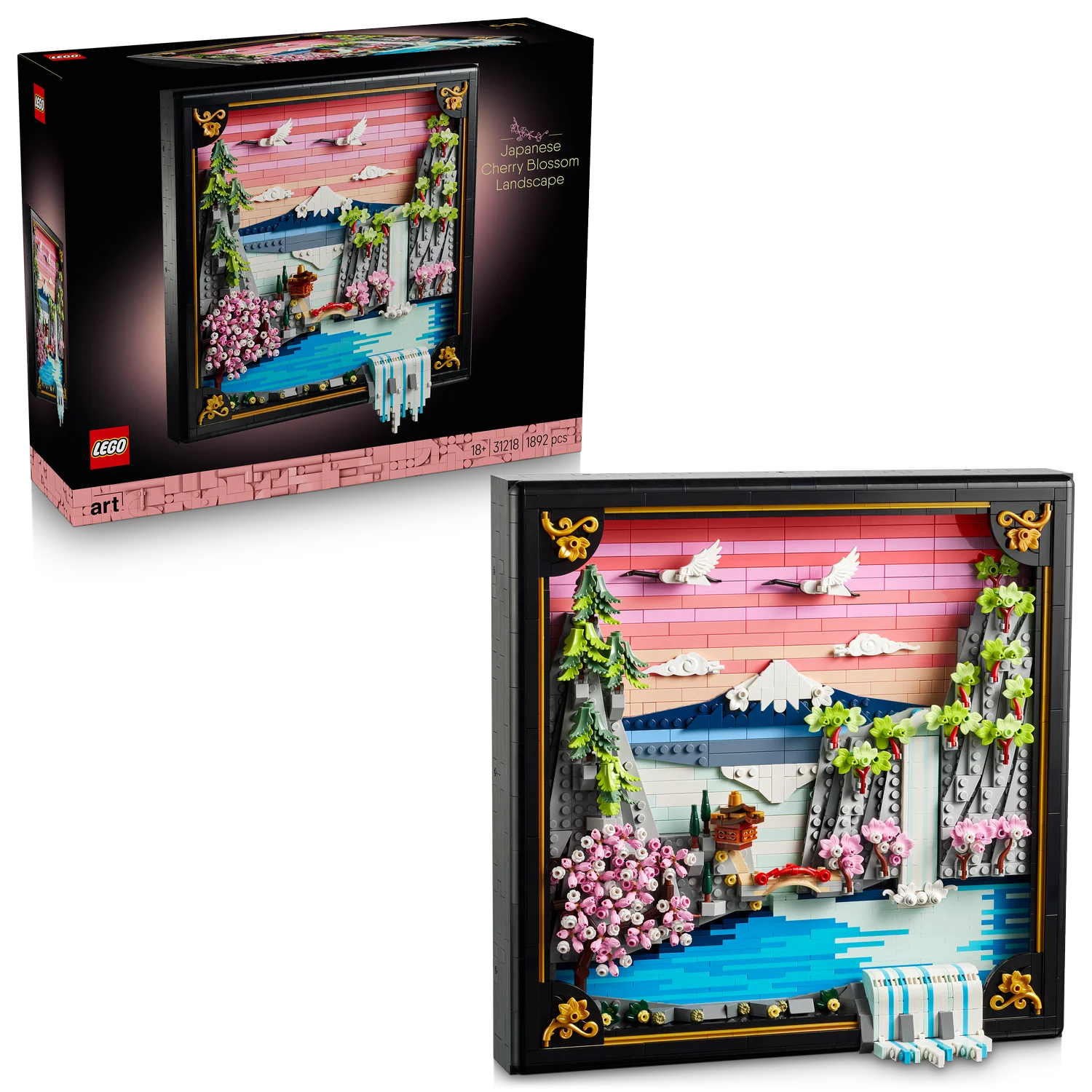 LEGO® Art Japanese Cherry Blossom Landscape