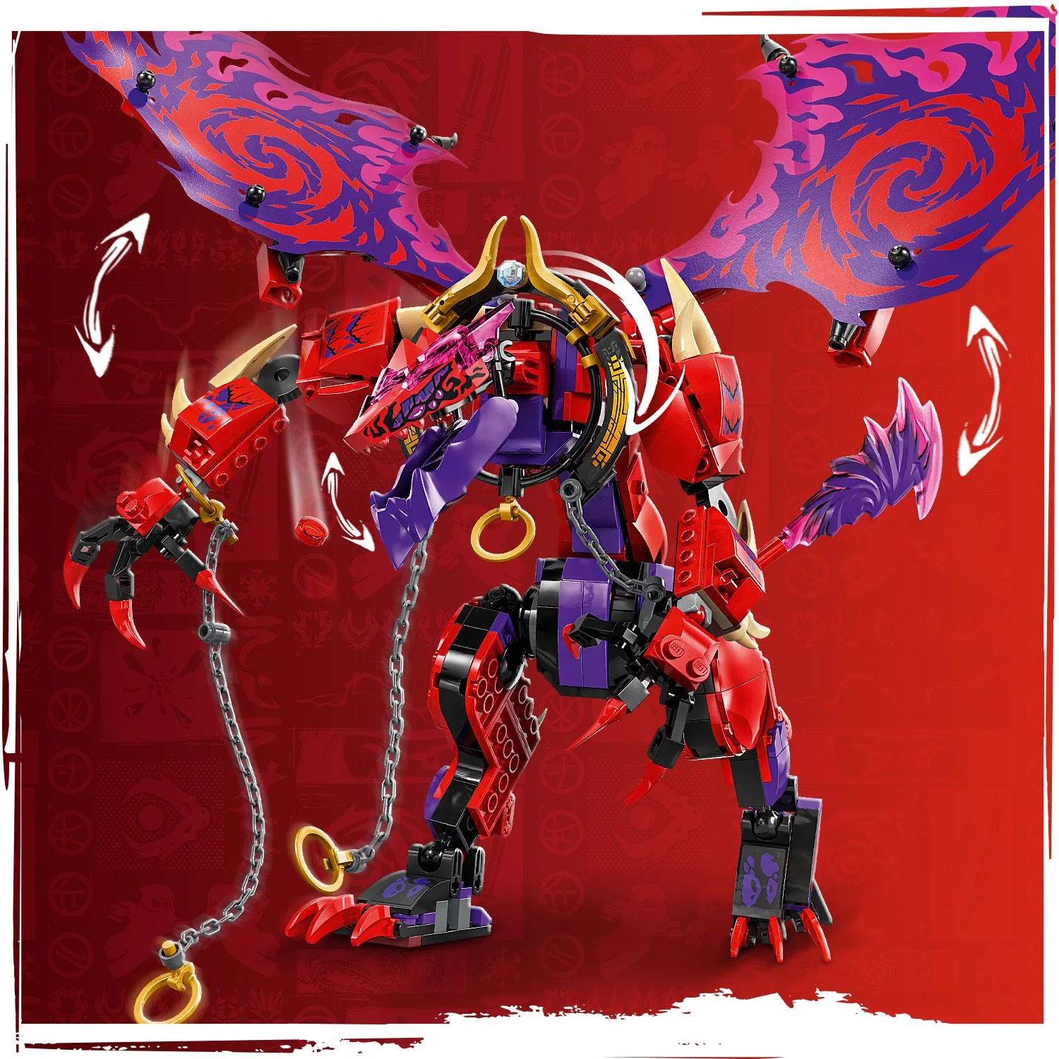 LEGO® NINJAGO® Thunderfang Dragon of Chaos