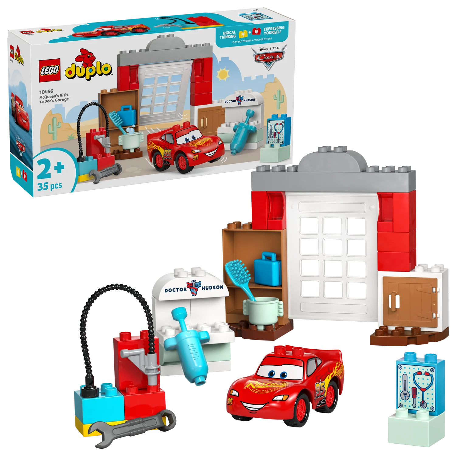 LEGO® DUPLO™ McQueen's Visit to Doc's Garage