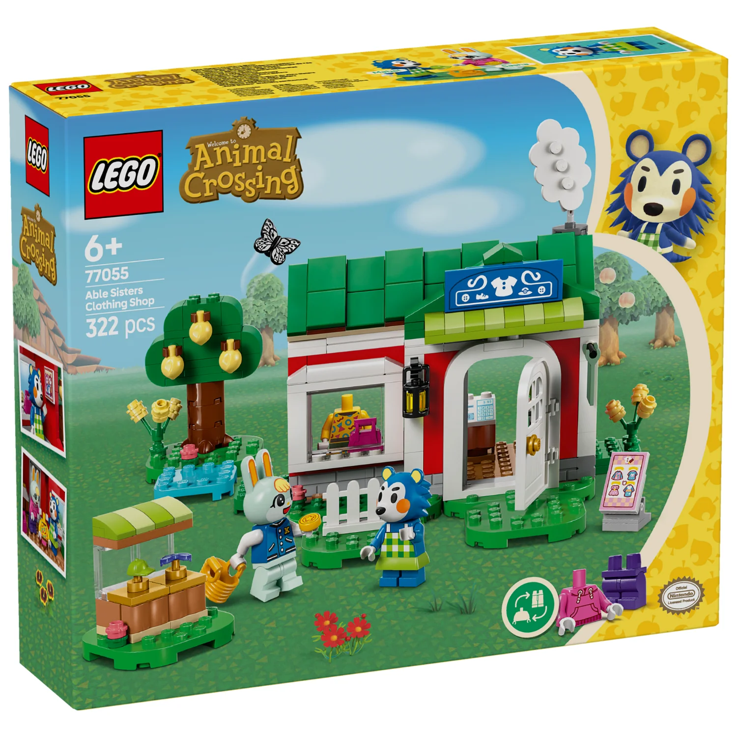 LEGO® Animal Crossing™ Able Sisters Clothing Shop