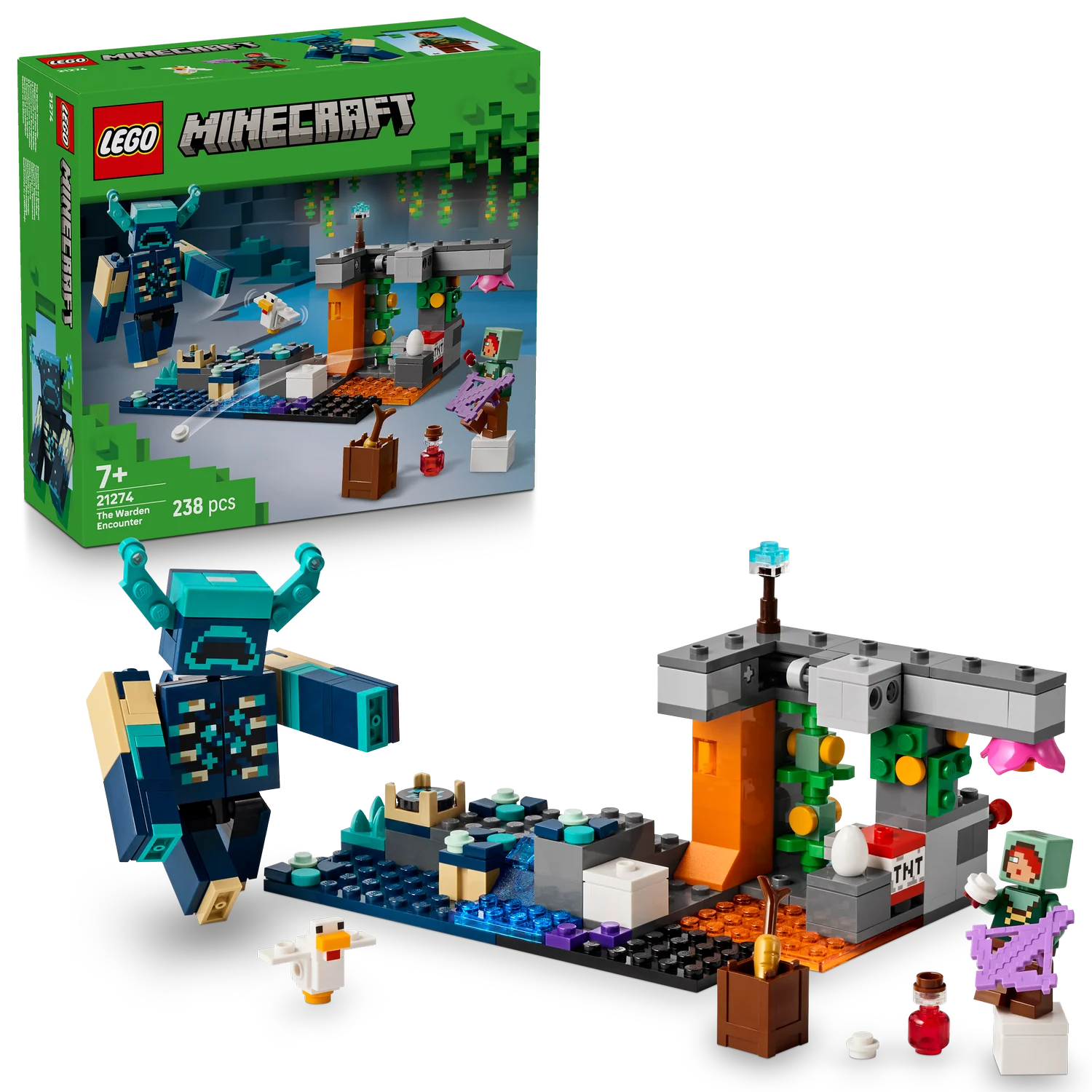 LEGO® Minecraft® The Warden Encounter