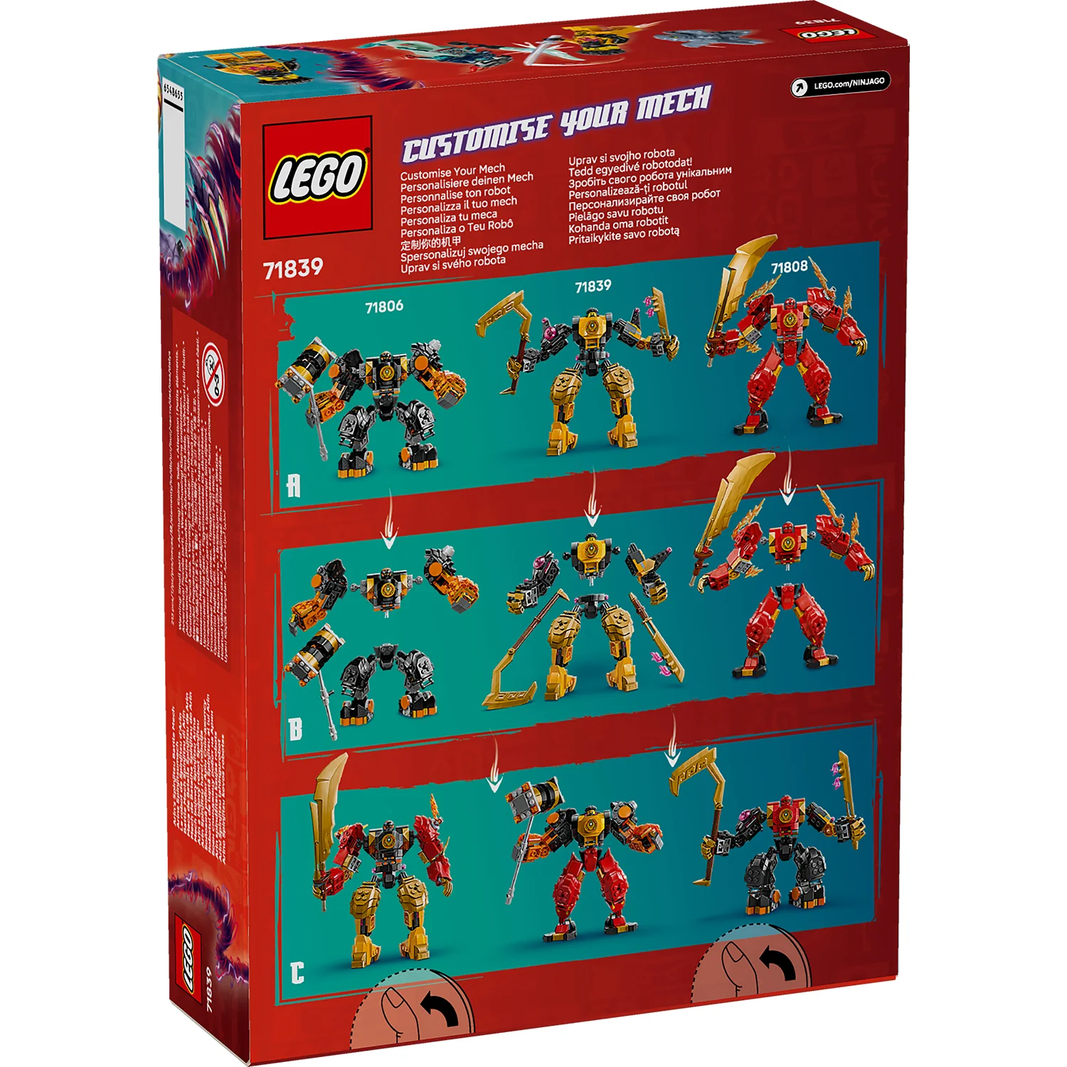 LEGO® NINJAGO® Arin's Spinjitzu Battle Mech