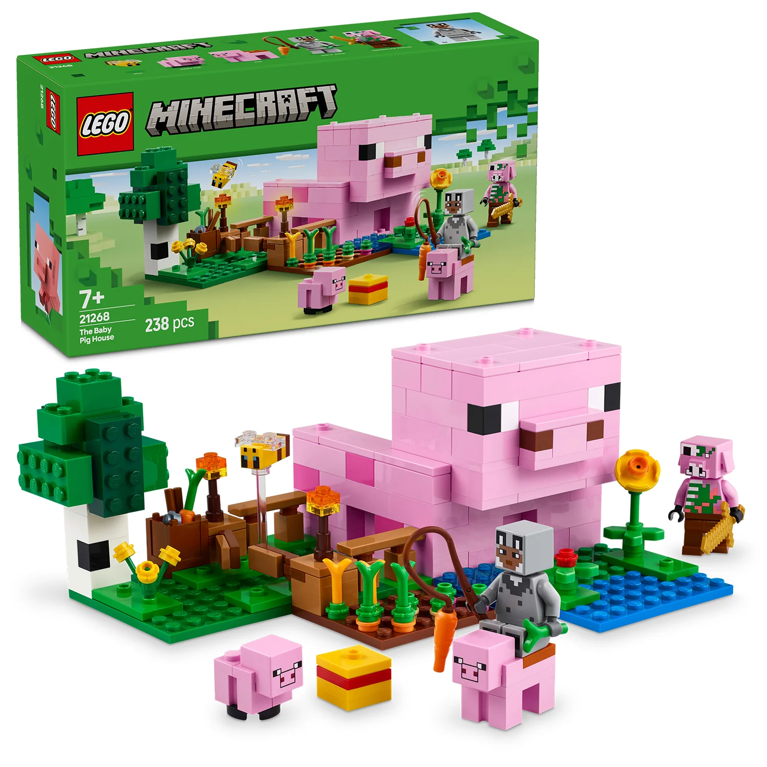 LEGO® Minecraft® The Baby Pig House