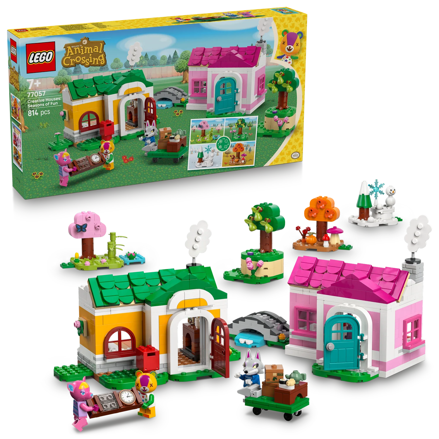 LEGO® Animal Crossing™ Creative Houses: Seasons of Fun