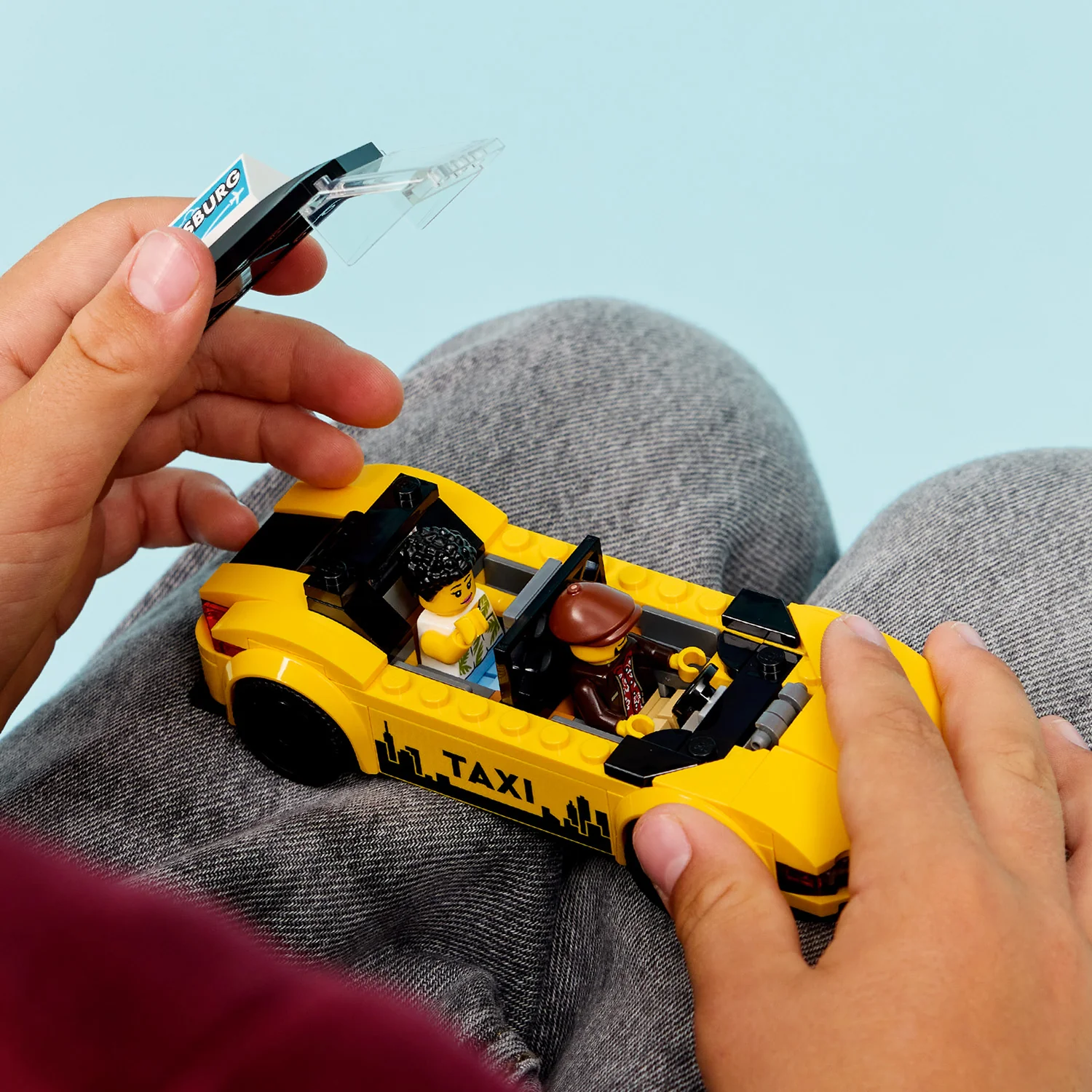 LEGO® City Yellow Taxi