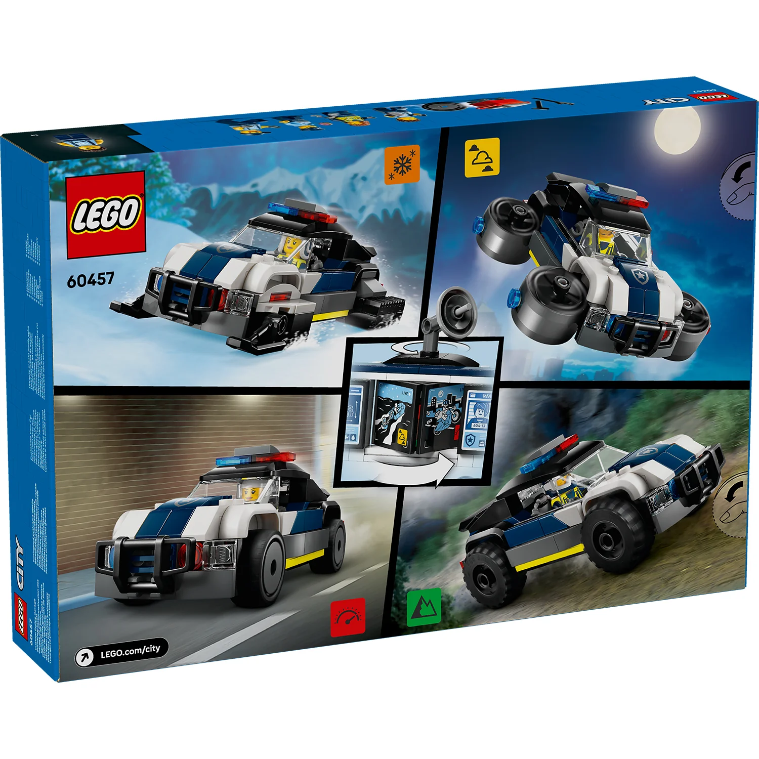 LEGO® City Custom Police Car Garage
