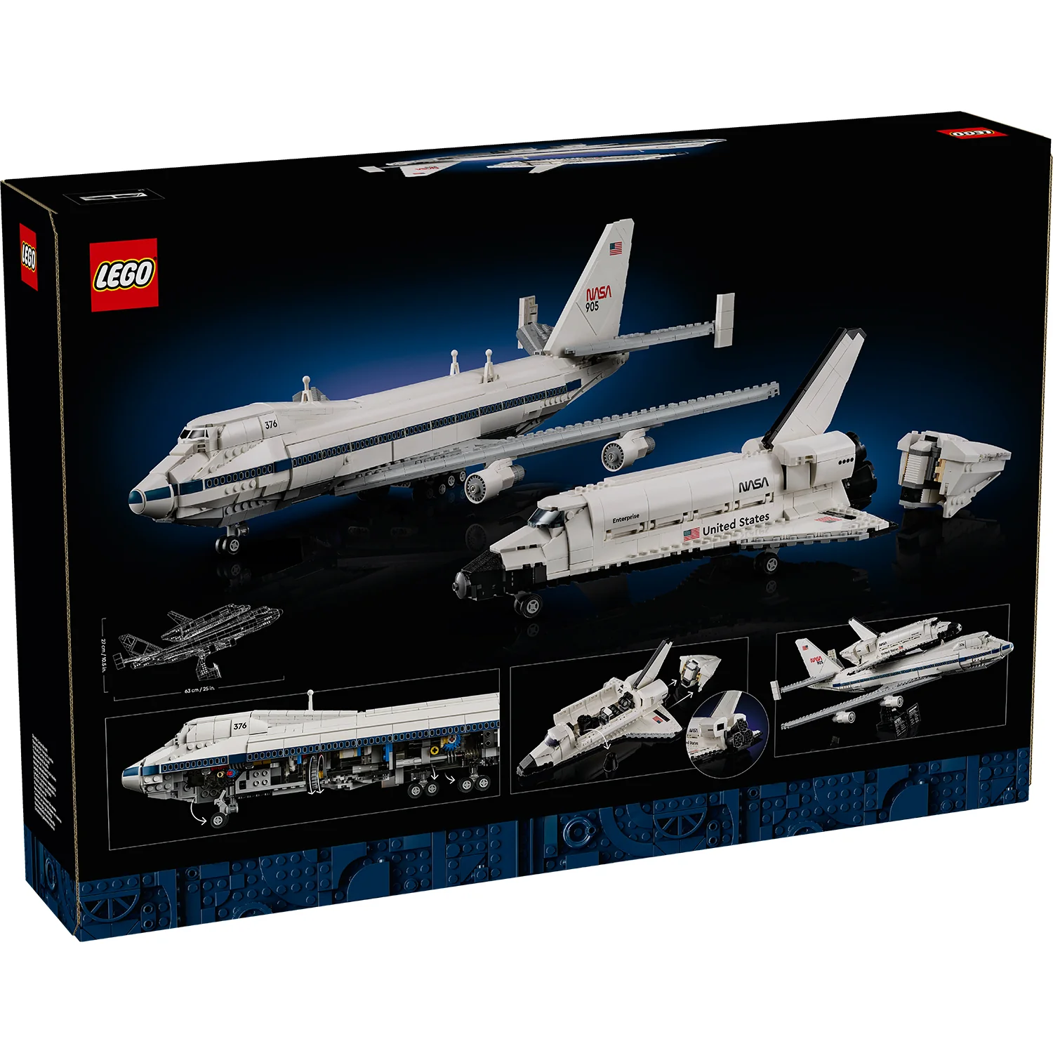 LEGO® ICONS™ Shuttle Carrier Aircraft