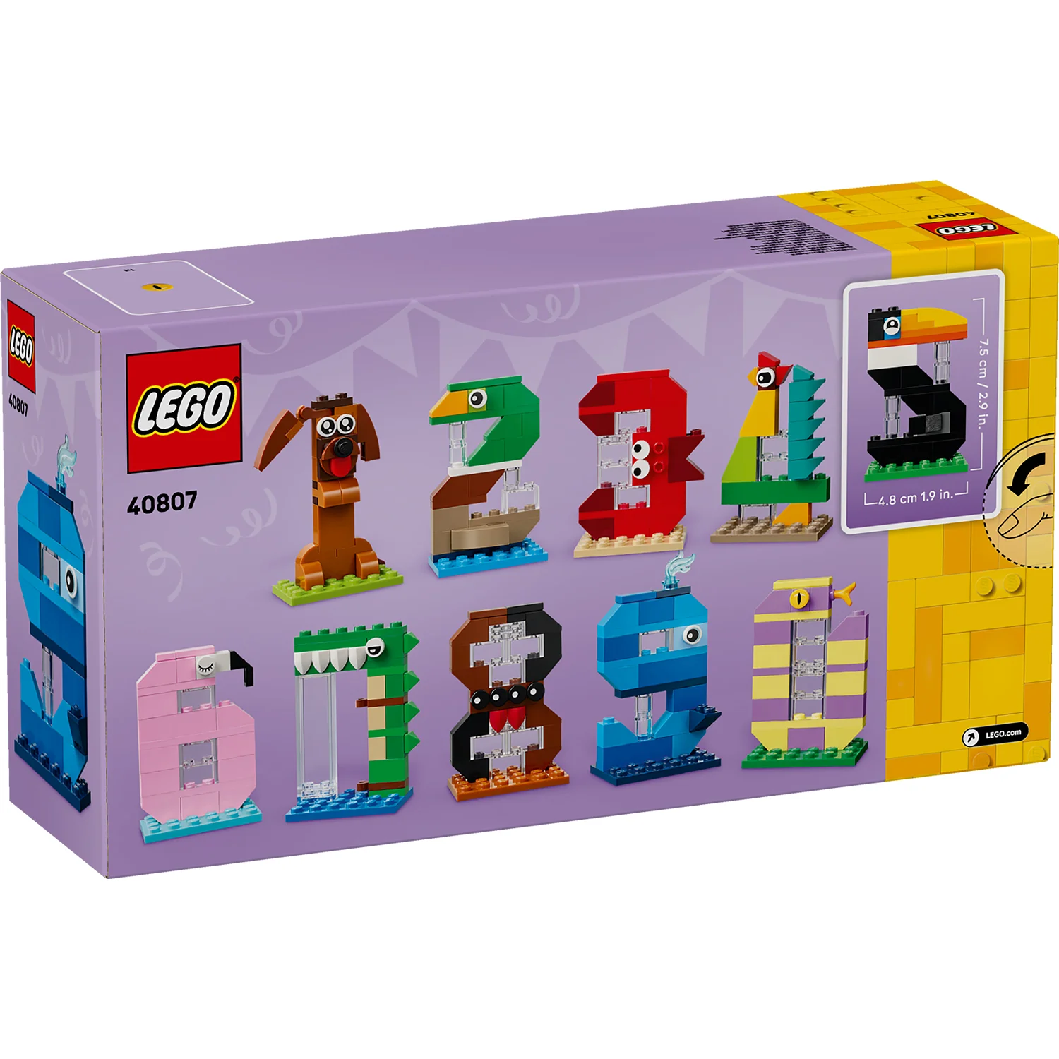 LEGO® Birthday Numbers