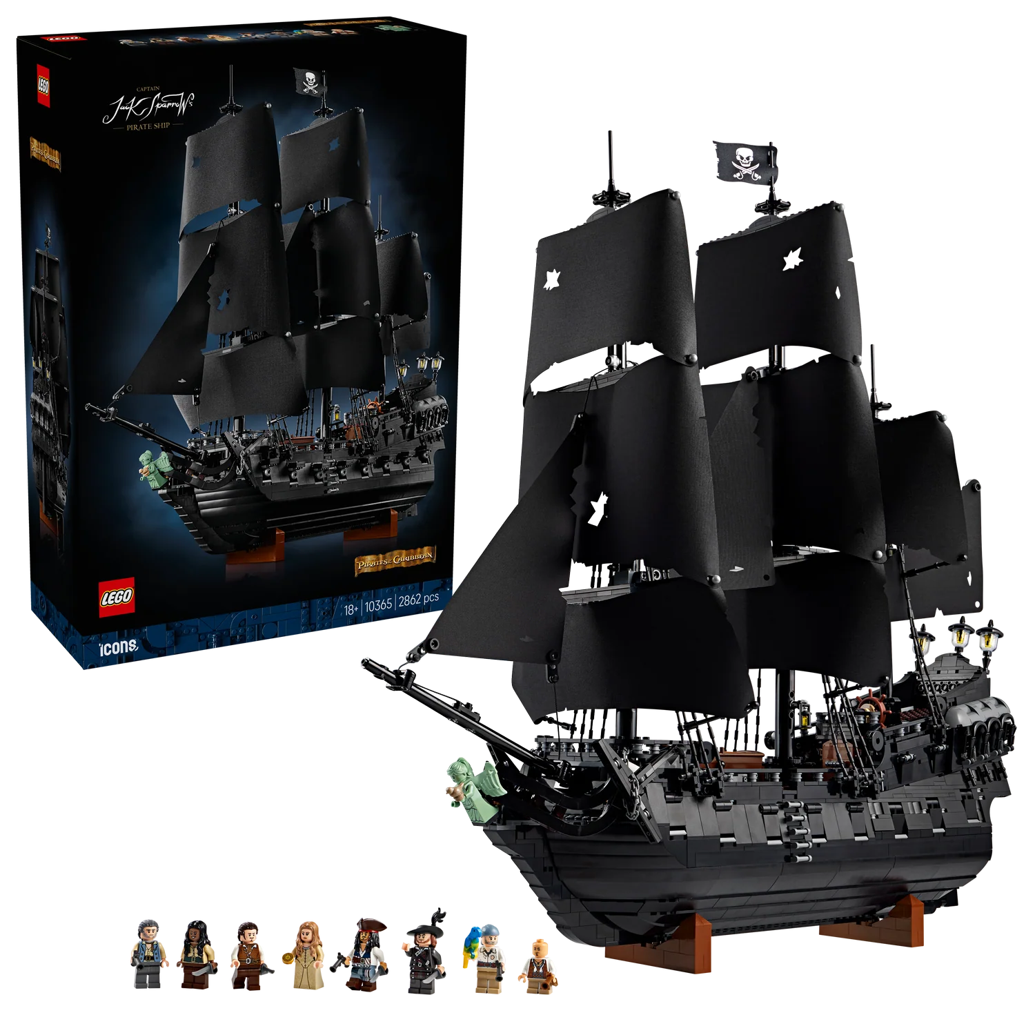 LEGO® ICONS™ Captain Jack Sparrow’s Pirate Ship