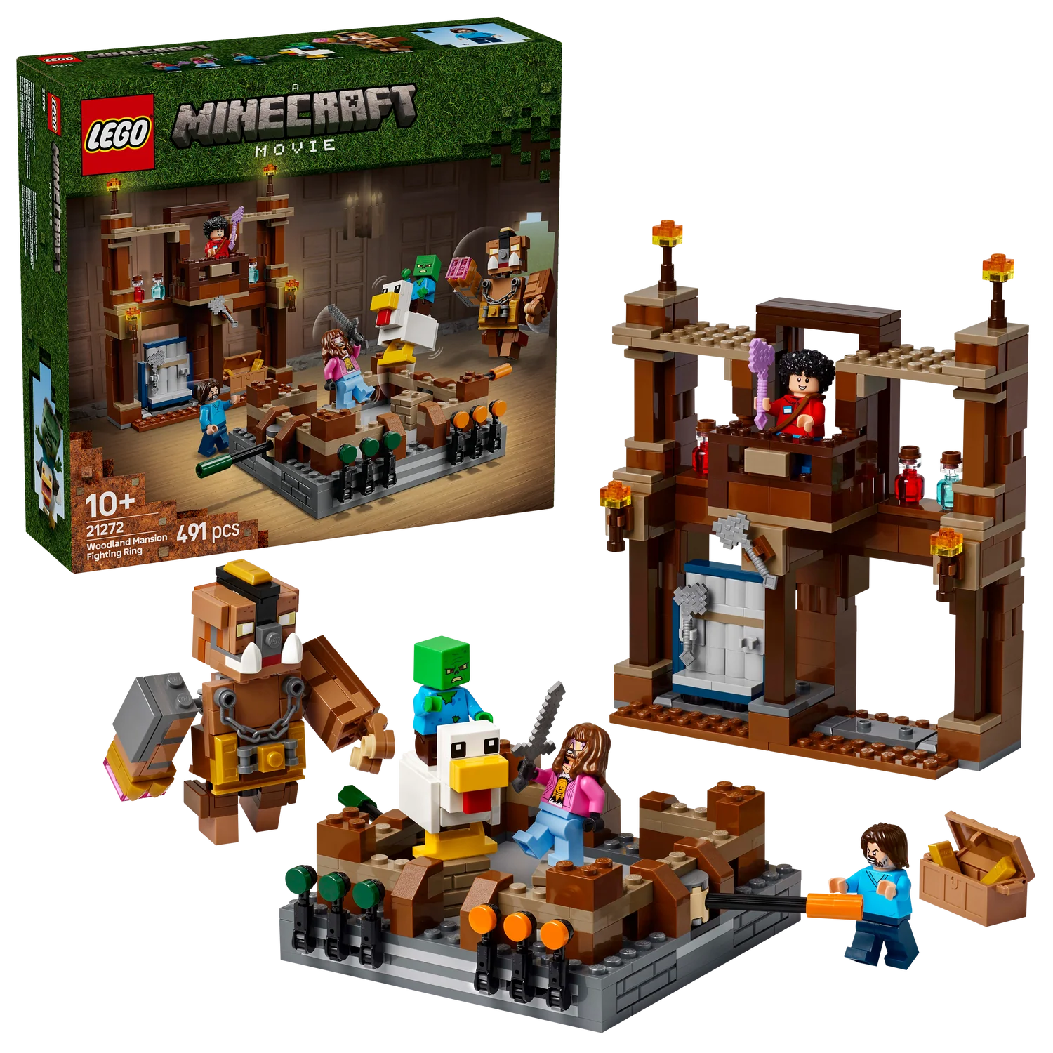 LEGO® Minecraft® Woodland Mansion Fighting Ring
