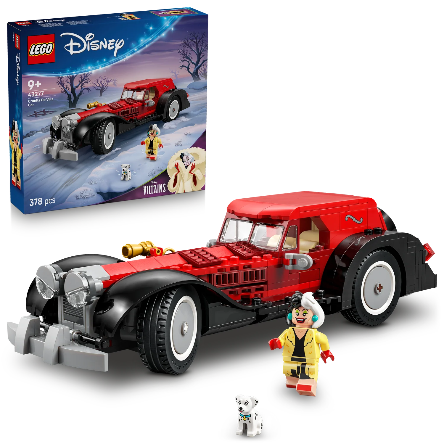 LEGO® Disney Cruella De Vil’s Car