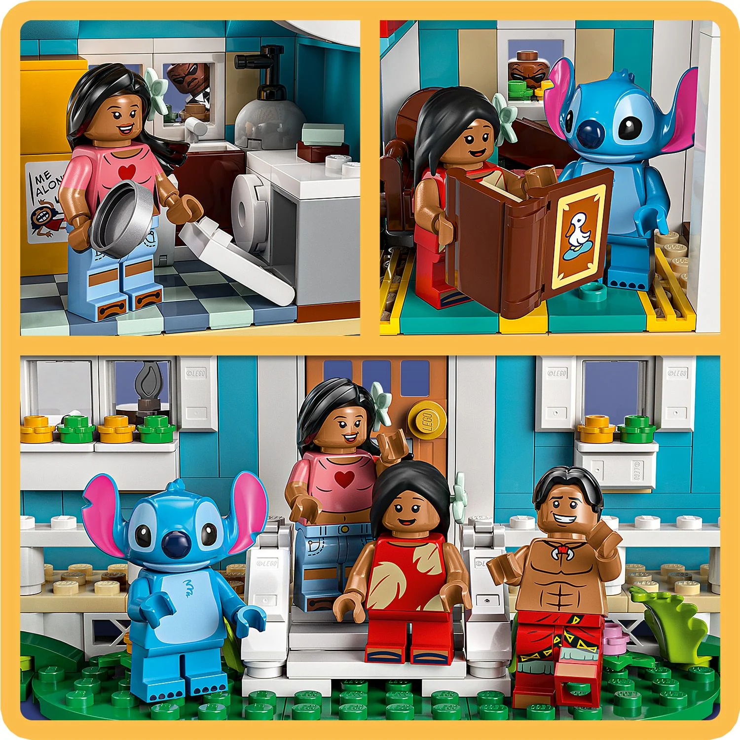LEGO® Disney™ Lilo and Stitch Beach House